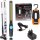 TECPO LED AKKU Werkstattlampe mit Powerbank Funktion, 300 lumen, 6500K + COB-LED Arbeitsleuchte, 400 Lumen