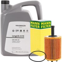 MANN-FILTER Ölfilter + VAG Original 0W-30...