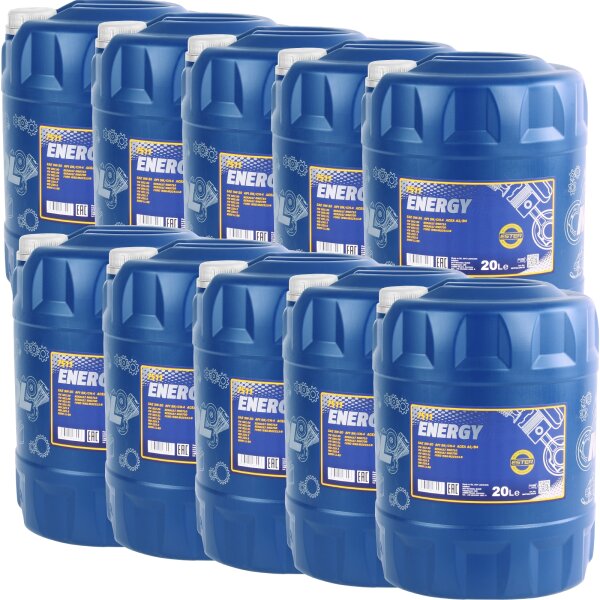 10x MANNOL ENERGY 5W-30, 20L