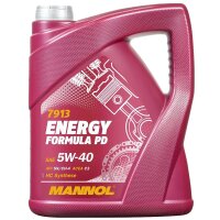 2x MANNOL 5W-40 ENERGY FORMULA PD, 5L