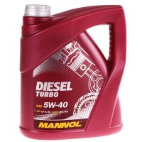 2x MANNOL DIESEL TURBO 5W-40, 5L