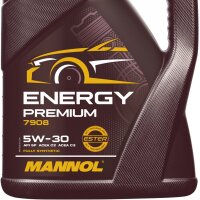 4x MANNOL Energy Premium 5W-30, 5L
