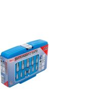 BGS Bit-Einsatz-Satz | Antrieb Innenvierkant 12,5 mm (1/2") | Innensechskant 7/32" - 13/16" | Zollgrößen | 11-tlg.