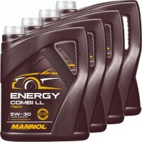 4x MANNOL Energy Combi LL 5W-30 API SN, 5L