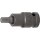 BGS Kraft-Bit-Einsatz | Länge 55 mm | Antrieb Innenvierkant 12,5 mm (1/2") | T-Profil (für Torx) T45