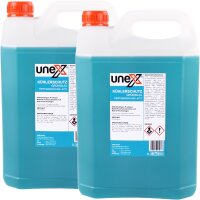 UNEX Kühlerfrostschutz Grün/Blau, 2x5 Liter