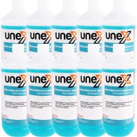 10x UNEX Kühlerfrostschutz Grün/Blau, 1L