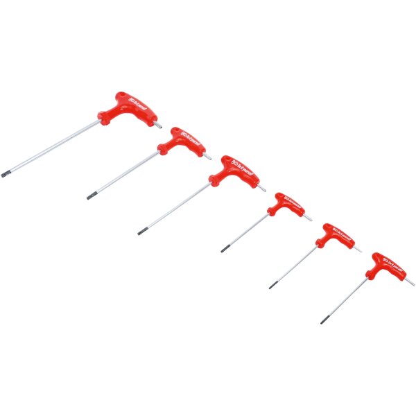 BGS DIY Doppel-T-Griffschlüsselsatz, T10-40, 6-tlg.