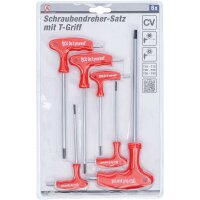 BGS DIY Doppel-T-Griffschlüsselsatz, T10-40, 6-tlg.