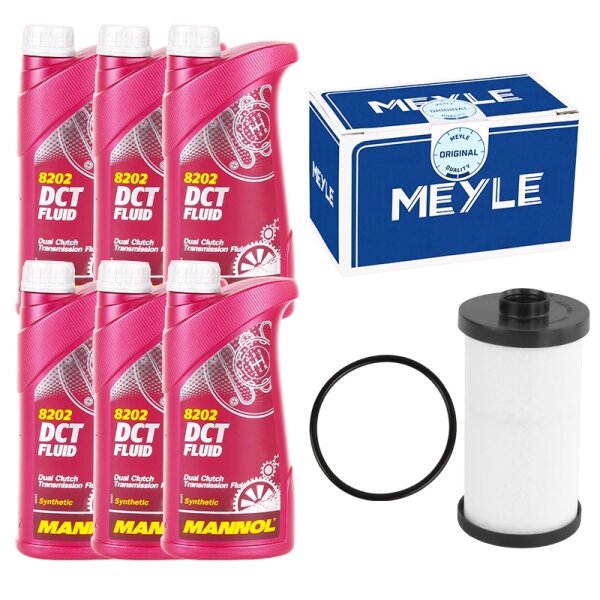 Getriebefilter + 6L Mannol Getriebeöl Doppelkupplungsgetriebe DCT