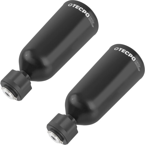 2x TECPO Öl Einfülltrichter mit Bajonettadapter, 2L