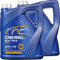 2x MANNOL Diesel Extra 10W-40, 5L
