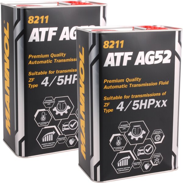 MANNOL Atf AG52 Automatic Special, 2x 4L