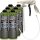 PETEC Steinschlag- & Unterbodenschutz schwarz, 6L + TECPO Druckluft-Unterbodenschutz-Pistole