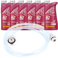 MANNOL DCT Fluid Getriebeöl + DSG Befüllschlauch