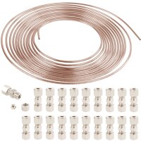 Bremsleitung - Kupfer-Nickel - 4.75, 10m +   20x...