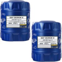 2x MANNOL Dexron VI, 20L