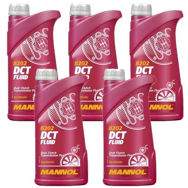 MANNOL 8202 DCT Fluid Getriebeöl, 5x1 Liter