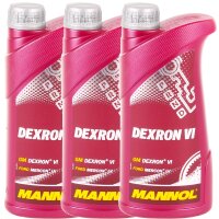 MANNOL ATF Dexron VI, 3x1 Liter
