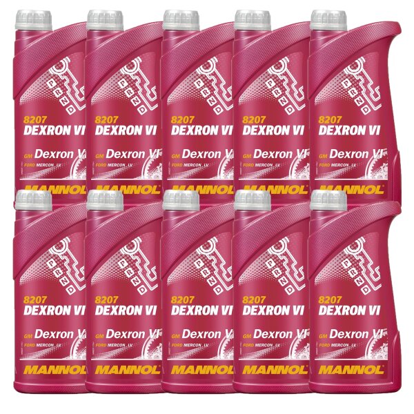 10x MANNOL Dexron VI, 1L