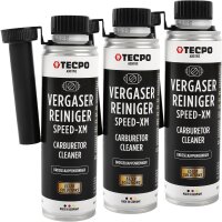 3x TECPO Vergaserreiniger ESTER Speed-XM Drosselkappen...