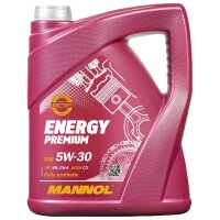 MANN-FILTER Ölfilter + MANNOL Energy Premium 5W-30, 5L