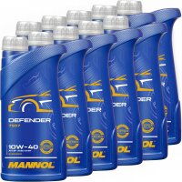 10x MANNOL Defender 10W-40 API SN, 1L