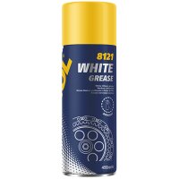 18x MANNOL 8121 White Grease Schmierung, 450 ml