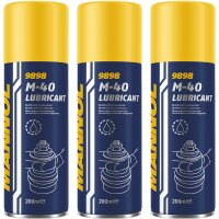 3x M-40 Lubricant Reinigung & Wartung, 200 ml
