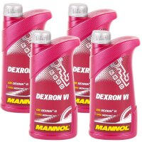 4x MANNOL Dexron VI, 1L