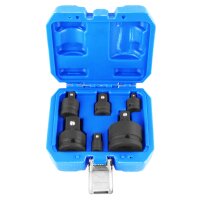 TECPO Kraft-Adapter Satz, 6-tlg. + Kraft-Schoneinsatz-Satz, SW 17 mm und 19 mm