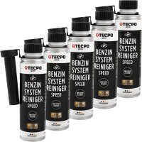5x TECPO Benzin System Speed Reiniger ESTER, 300 ml