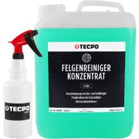 TECPO Felgenreiniger Konzentrat, 5L + Sprühflasche...