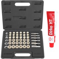 TECPO Reparatursatz für Öl-Ablass-Gewinde,...