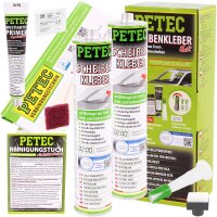 PETEC Scheibenkleber-Set + Kartusche 310mL