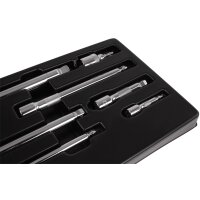 BGS Kippverlängerungs-Satz | 6,3 mm (1/4") / 10 mm (3/8") / 12,5 mm (1/2") | 9-tlg.