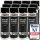 12x 500 ml TECPO Autolack schwarz glänzend