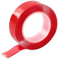 10x Doppelseitiges Klebeband Transparent - Acryl