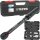 TECPO Drehmomentschlüssel, 1/4 Antrieb, 5 - 25 Nm + 6x Adapter