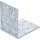 BGS DIY Winkelverbinder, 80x80x60x2,5 mm, verzinkt