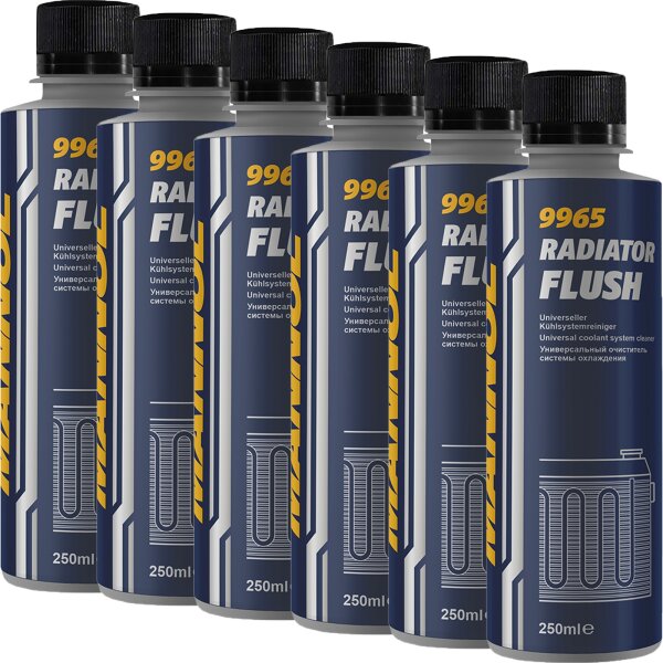 6x MANNOL Radiator Flush, 250mL