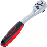 TECPO Vielzahn Nüsse für Antriebswellen 8-tlg. + BGS Umschaltknarre 12,5 mm 1/2" feinverzahnt