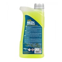 3x Mannol Advanced Kühlerfrostschutz AG13+ -40°C, 1L