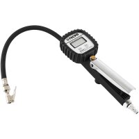 TECPO Digital Reifenfüllpistole + Druckluftschlauch 10m
