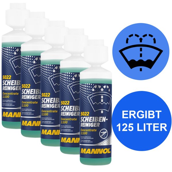 MANNOL Scheiben Reiniger Konzentrat 1:100 Autoglas