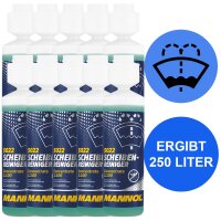 MANNOL Scheiben Reiniger Konzentrat 1:100 Autoglas