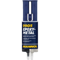 5x MANNOL 2K-Kleber für Metall Epoxidkleber, 30g