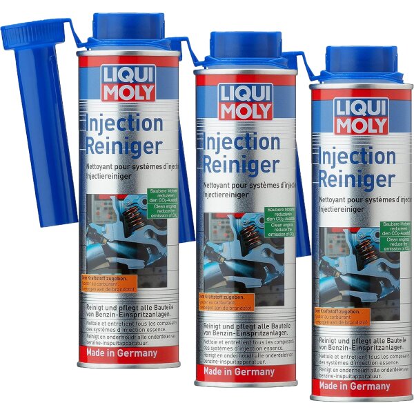 3x LIQUI MOLY Injection Reiniger, 300 ml