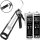 2x TECPO KKD 801 Karosserie Klebe- und Dichtmasse, 370g + Skelett-Kartuschenpresse