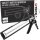 2x TECPO KKD 801 Karosserie Klebe- und Dichtmasse, 370g + Skelett-Kartuschenpresse